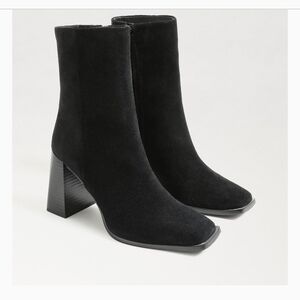Sam Edelman Ivette Suede Leather Ankle Bootie